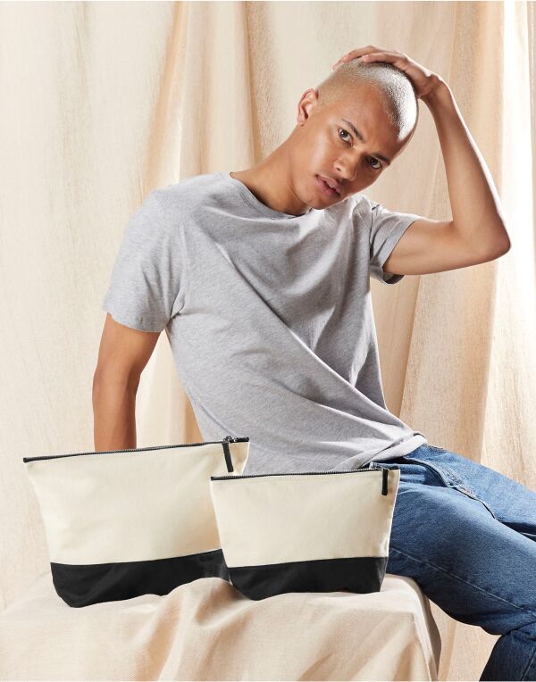 Dipped Base Canvas Accessory Bag WAH0331