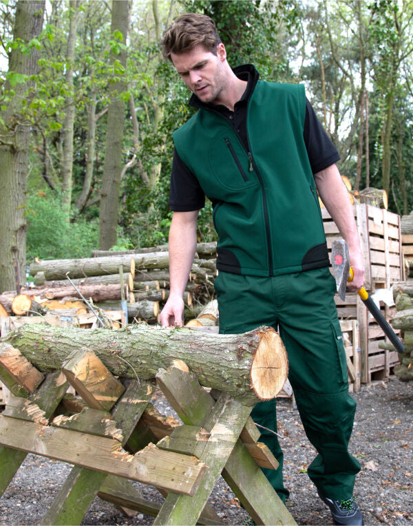 Recycled 3 Layer Softshell Bodywarmer WAH0276