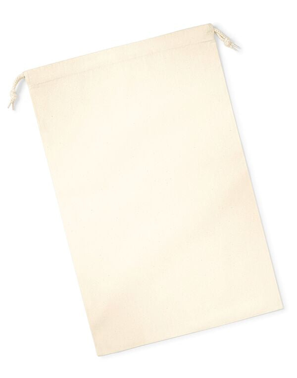 Organic Premium Cotton Stuff Bag WAH0216
