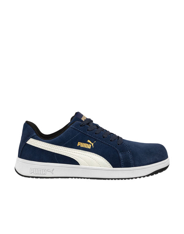 Iconic Suede Navy Low S1PL ESD WAH0067