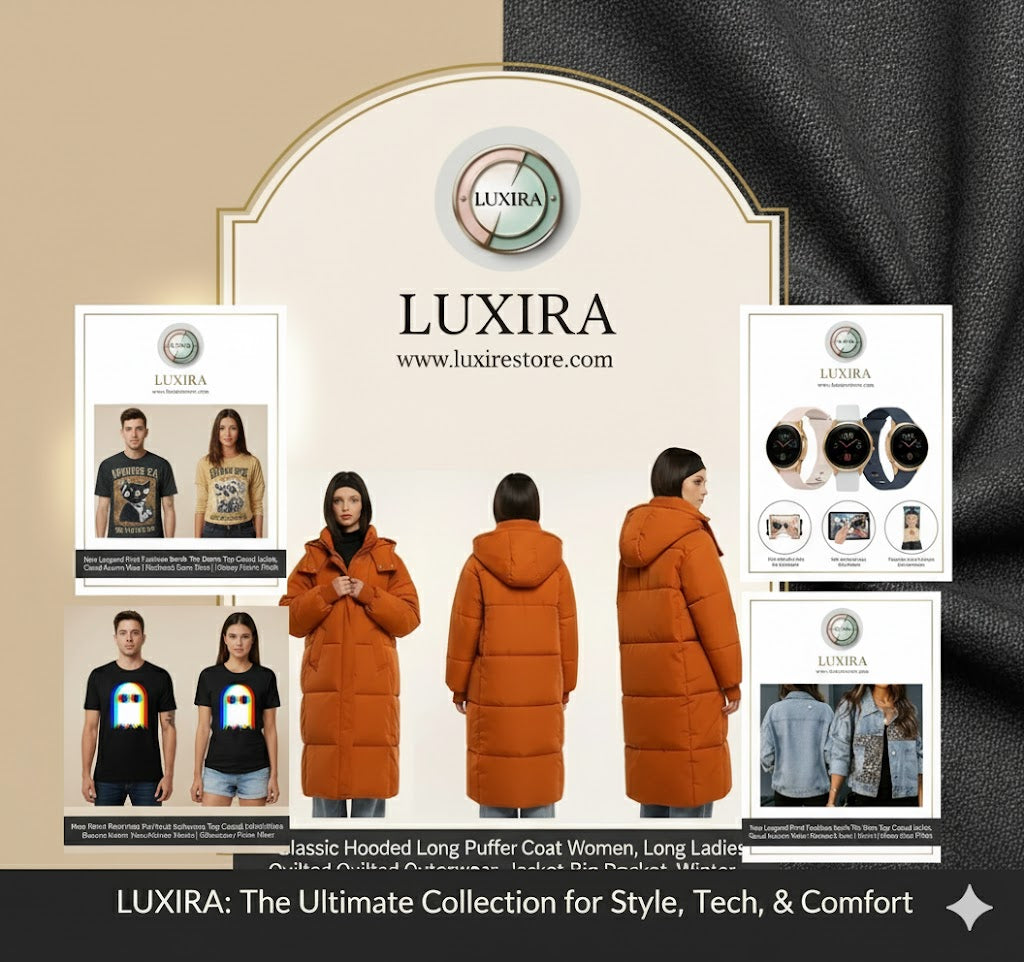 LUXIRA: Style, Tech, & Comfort - Unveiling the Must-Have Collection for Every Season