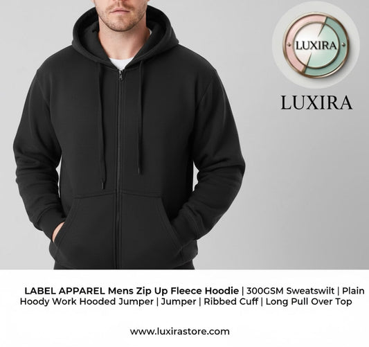 The Foundation of Warmth: Why LUXIRA's 300GSM Fleece Hoodie is Your Best Investment