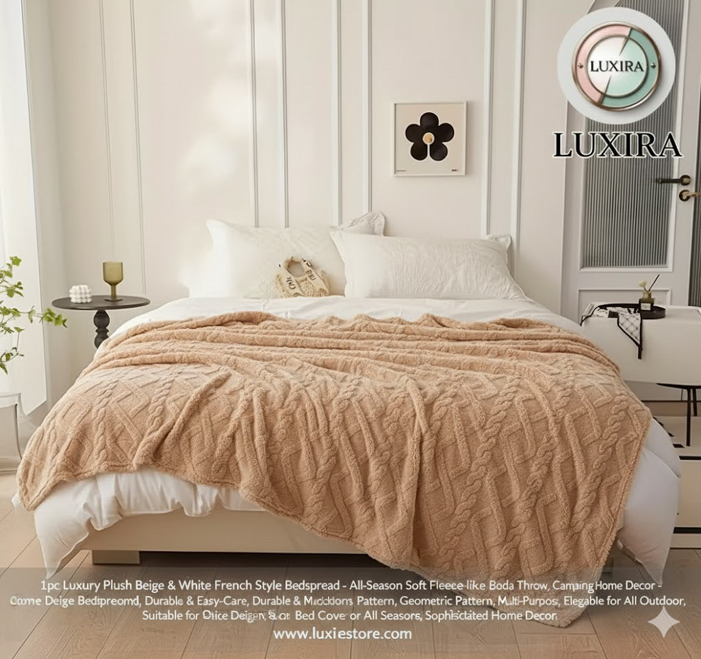 Wrap Yourself in Luxury: Introducing LUXIRA's Plush French Style Bedspread