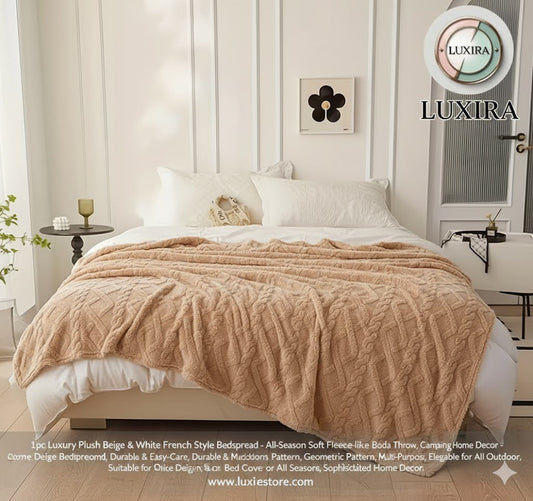 Wrap Yourself in Luxury: Introducing LUXIRA's Plush French Style Bedspread