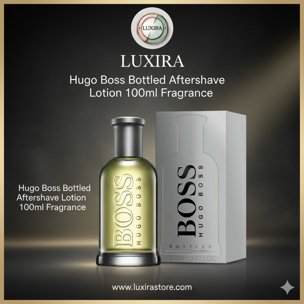 The Scent of Success: Hugo Boss Bottled Aftershave Lotion