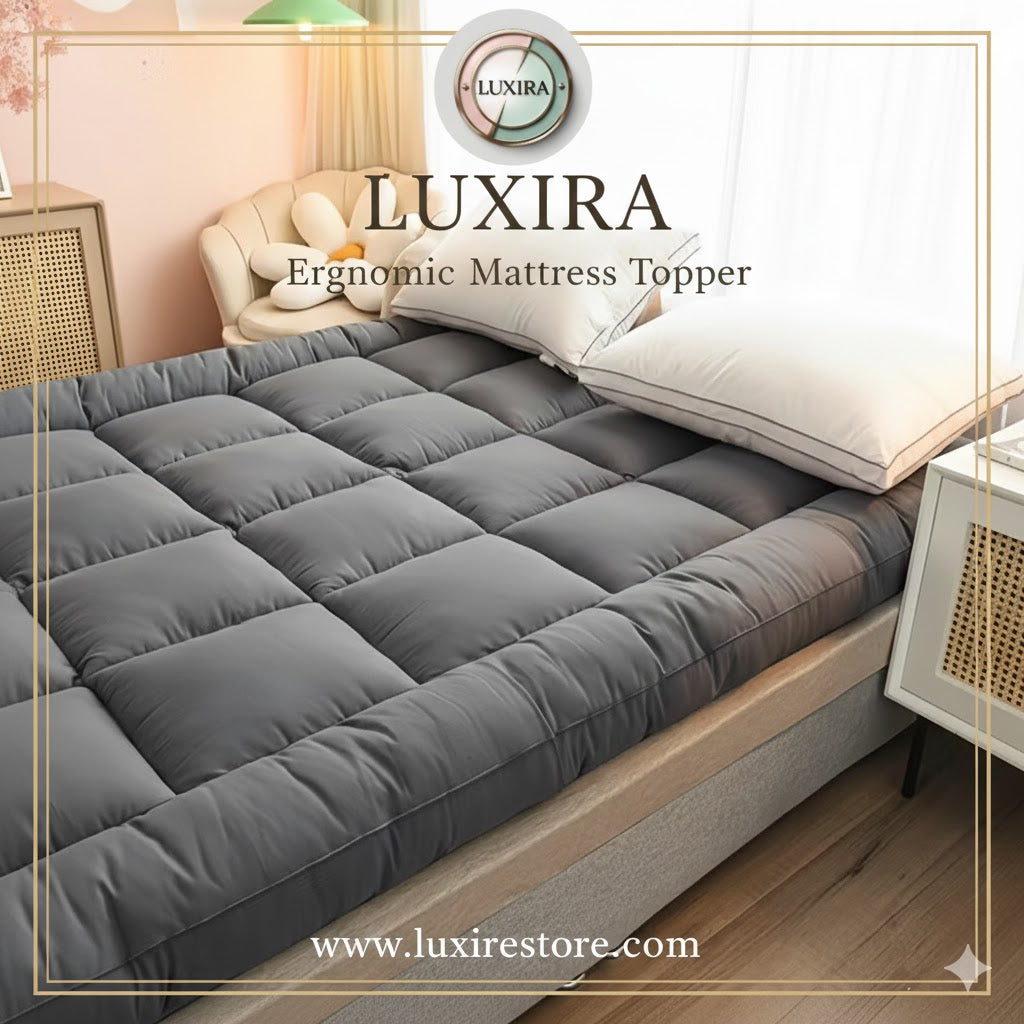 Sleep Smarter: The LUXIRA Ergonomic Mattress Topper