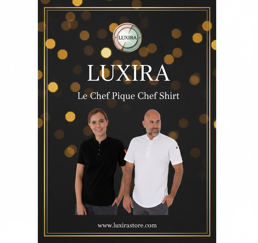 Professional Comfort: The Le Chef Pique Chef Shirt