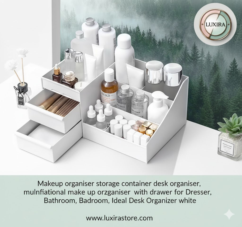 Declutter Your Domain: The Ultimate Multi-Functional Makeup Organizer