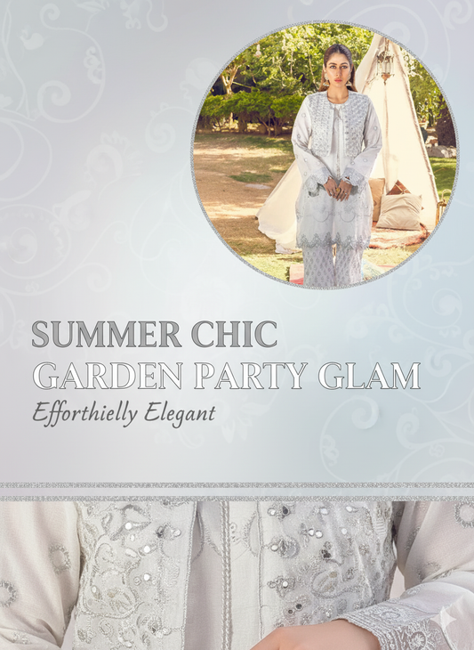 Summer Chic Garden Party Glam | Effortlessly Elegant Look by Luxira Store