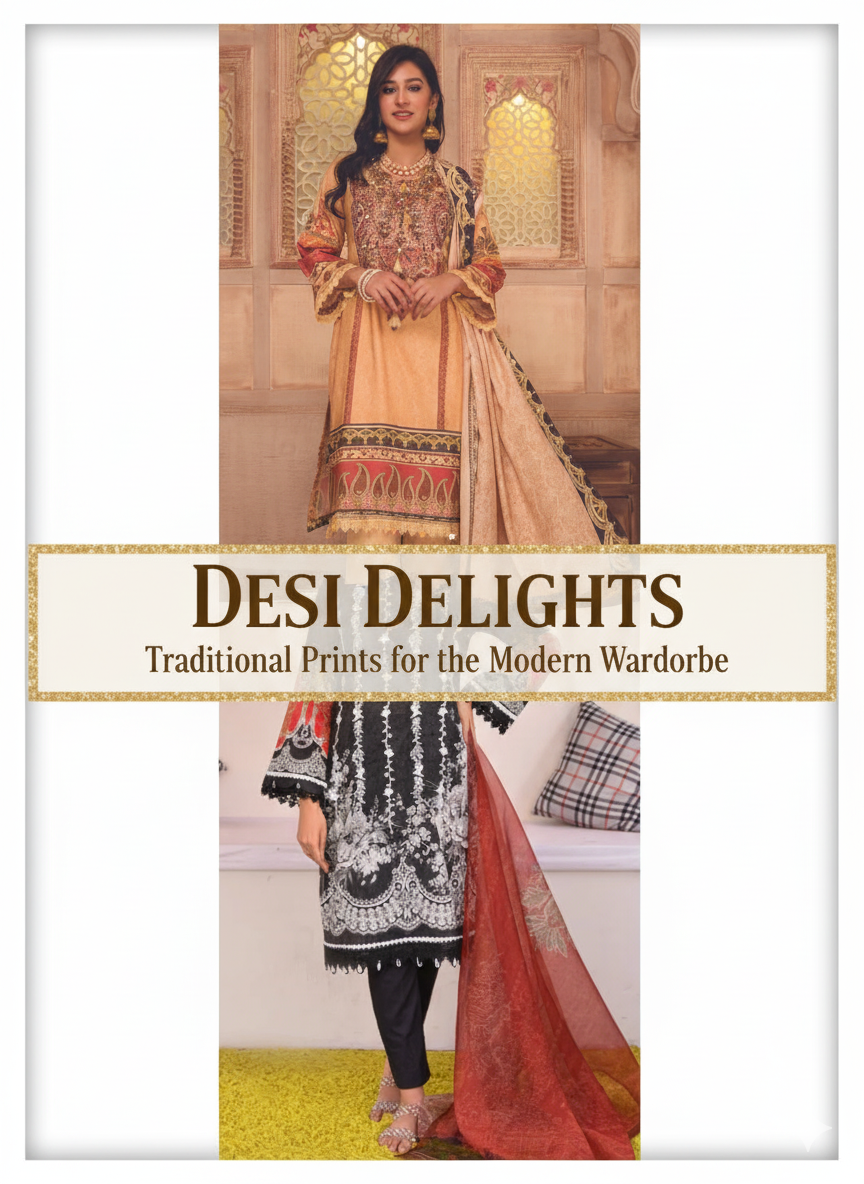 Desi Delights: Traditional Prints for the Modern Wardrobe | Luxira Store