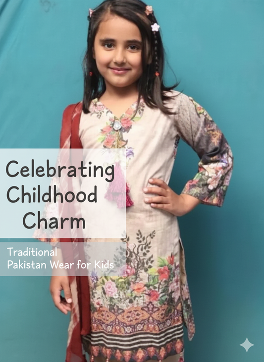 Celebrating Childhood Charm: Traditional Pakistani Wear for Kids |Luxira Stor