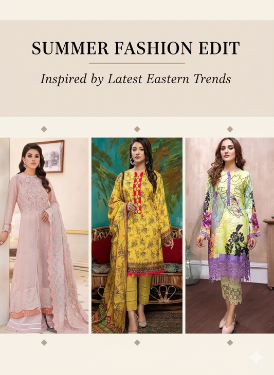 Summer Fashion Edit | Latest Eastern Trends 2025