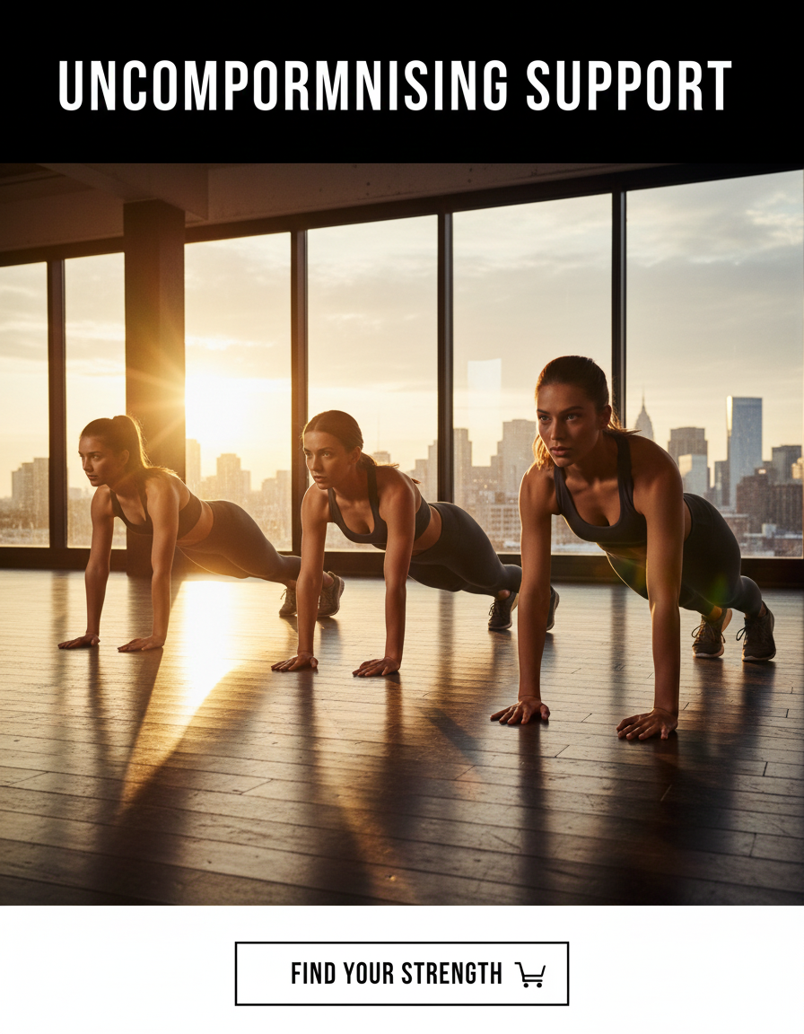 UNCOMPROMISING SUPPORT: High-Impact Sports Bras & Compression Leggings | Find Your Strength Activewear | Luxira Store