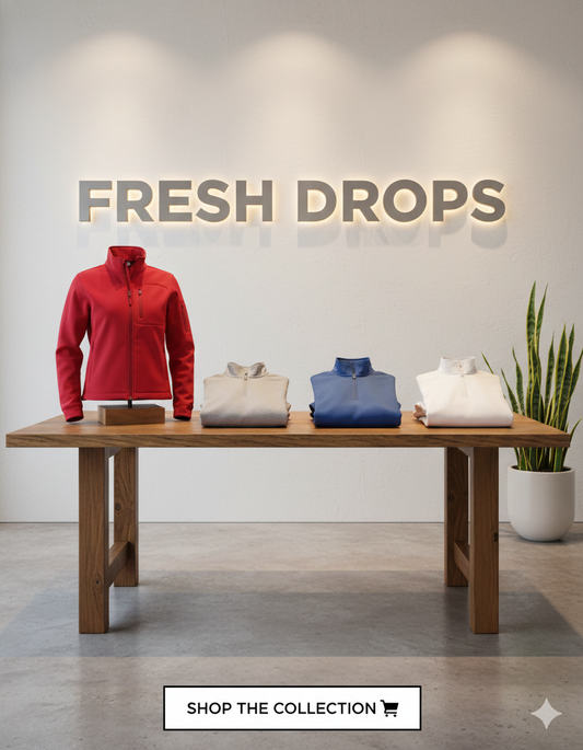 Fresh Drops: New Men's Performance Quarter-Zip & Full-Zip Fleece Jackets | Activewear Collection | Luxira Store