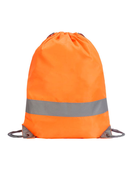 Hi-Vis Stafford Drawstring Tote Backpack FAR0098