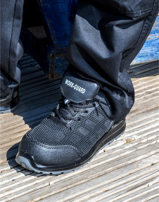 Unisex All Black Safety Trainer FAR0170