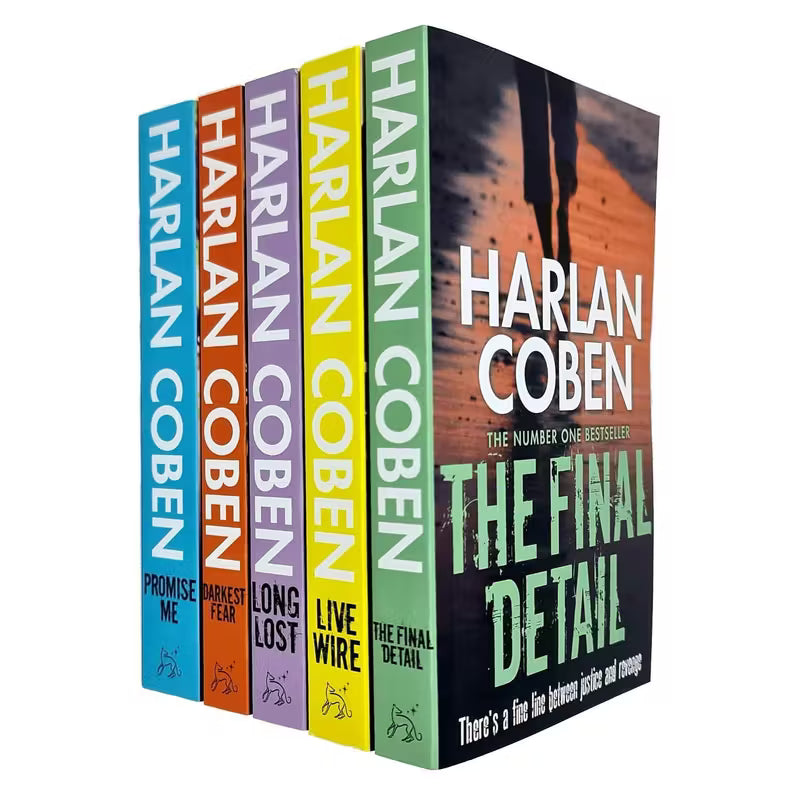 Myron Bolitar Series 2 (Book 6-10) By Harlan Coben 5 Books Collection Set FAR0045