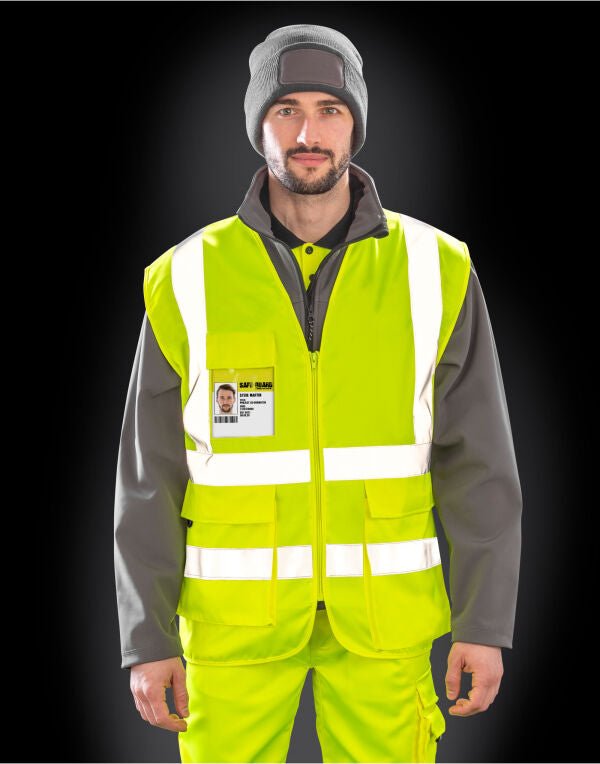 Heavy Duty Polycotton Security Vest FAR0188
