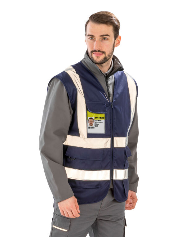 Heavy Duty Polycotton Security Vest FAR0188