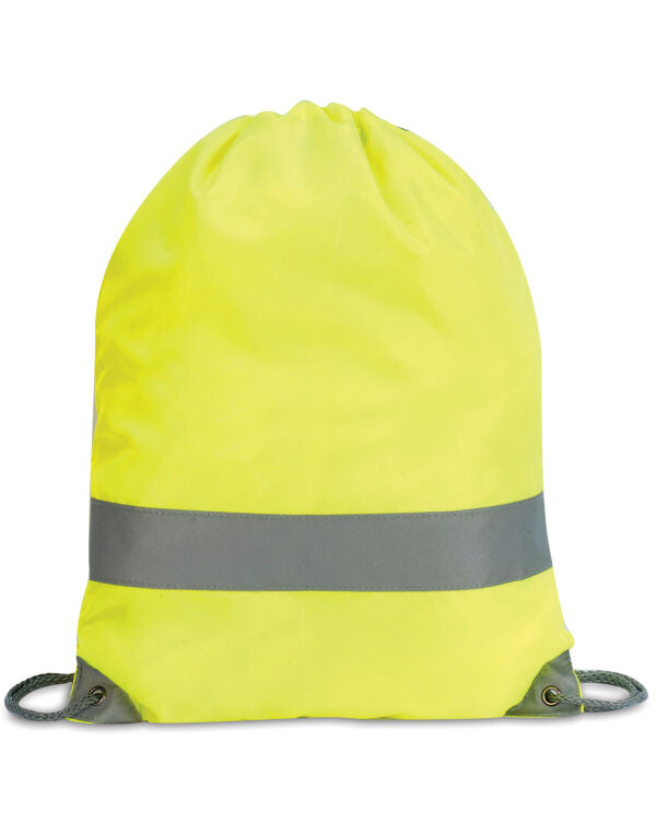 Hi-Vis Stafford Drawstring Tote Backpack FAR0098