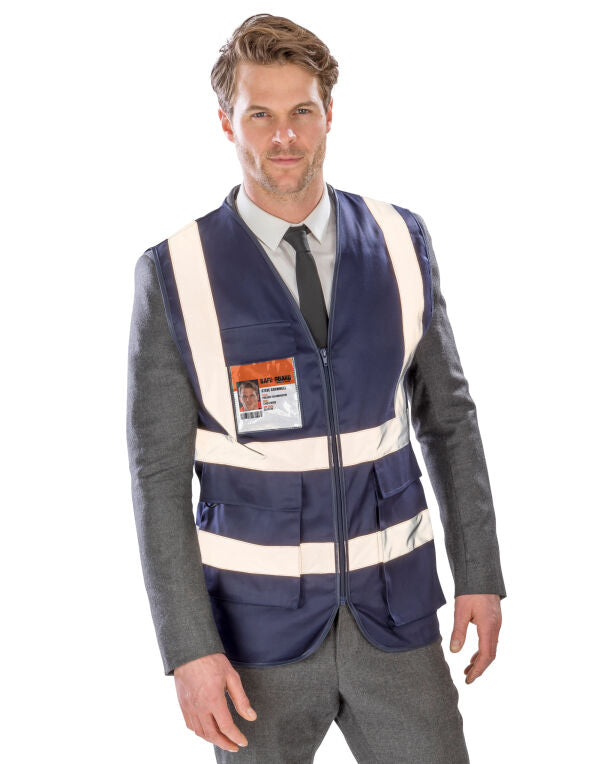 Heavy Duty Polycotton Security Vest FAR0188