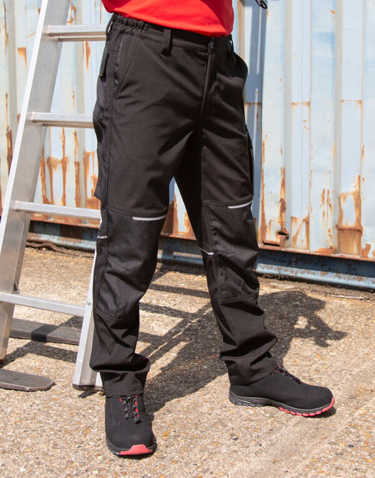 Slim Softshell Work Trousers FAR0190