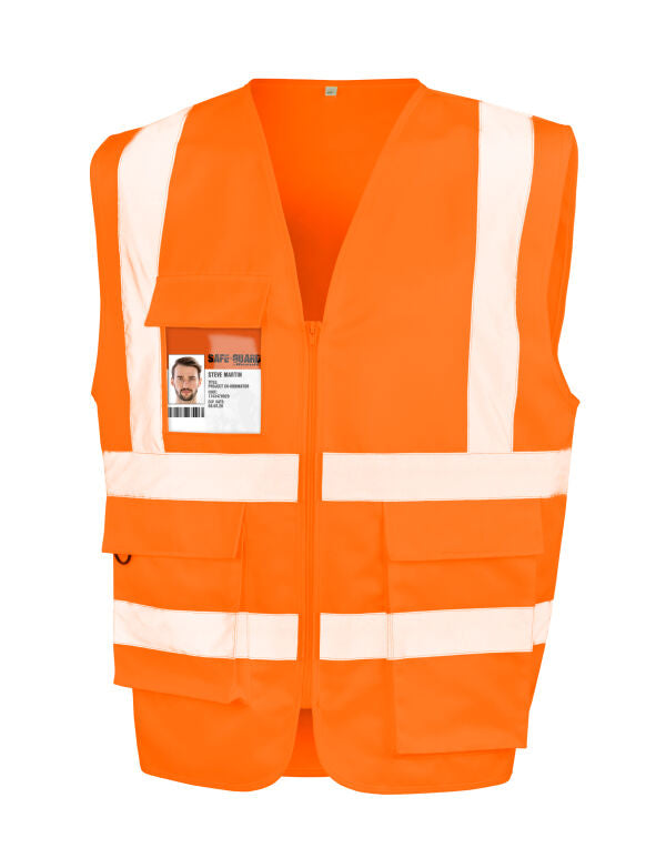 Heavy Duty Polycotton Security Vest FAR0188