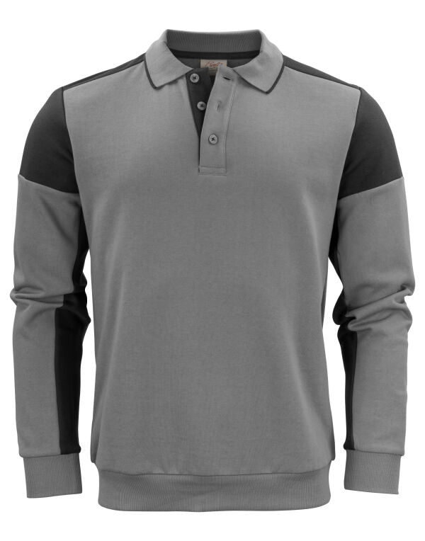 Long Sleeve Polo Sweatshirt WAH0255