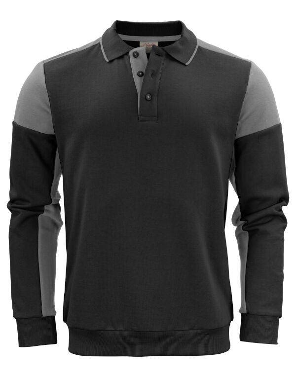 Long Sleeve Polo Sweatshirt WAH0255