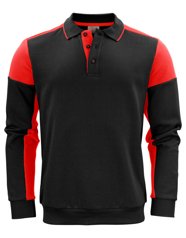 Long Sleeve Polo Sweatshirt WAH0255