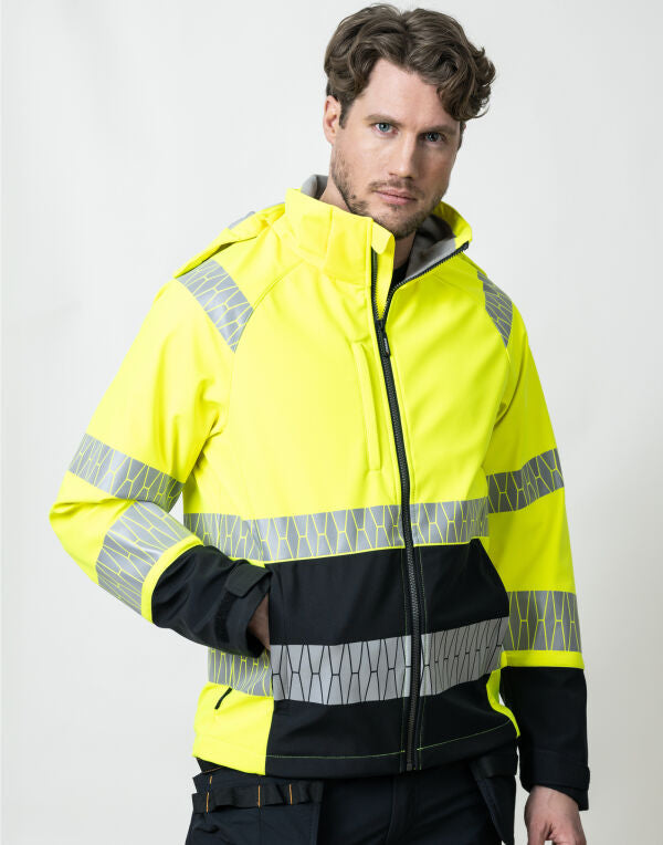Softshell Jacket Hi-Vis WAH0108