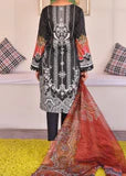 Rafia Digital Printed Embroidered Lawn 3 Piece Suit  WAH0014