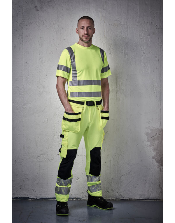 Craftsman Trousers Stretch Hi-Vis WAH0125