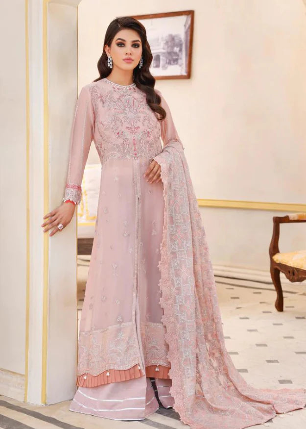 Xenia Embroidered Chiffon 3-Piece Suit  WAH0004