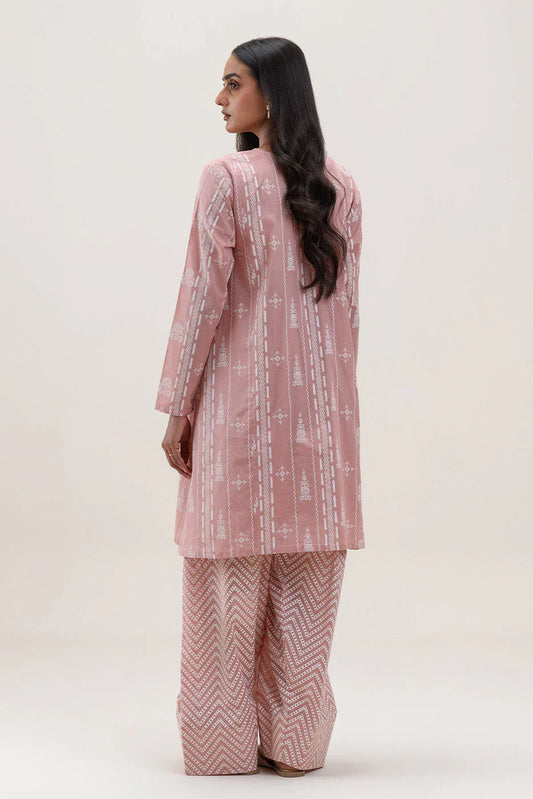 Beechtree Printed Blended Lawn Suit ROSY AFFAIR FAR0022