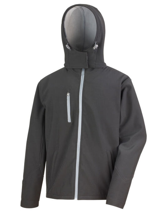 Men's Recycled Hooded Softshell WAH0301
