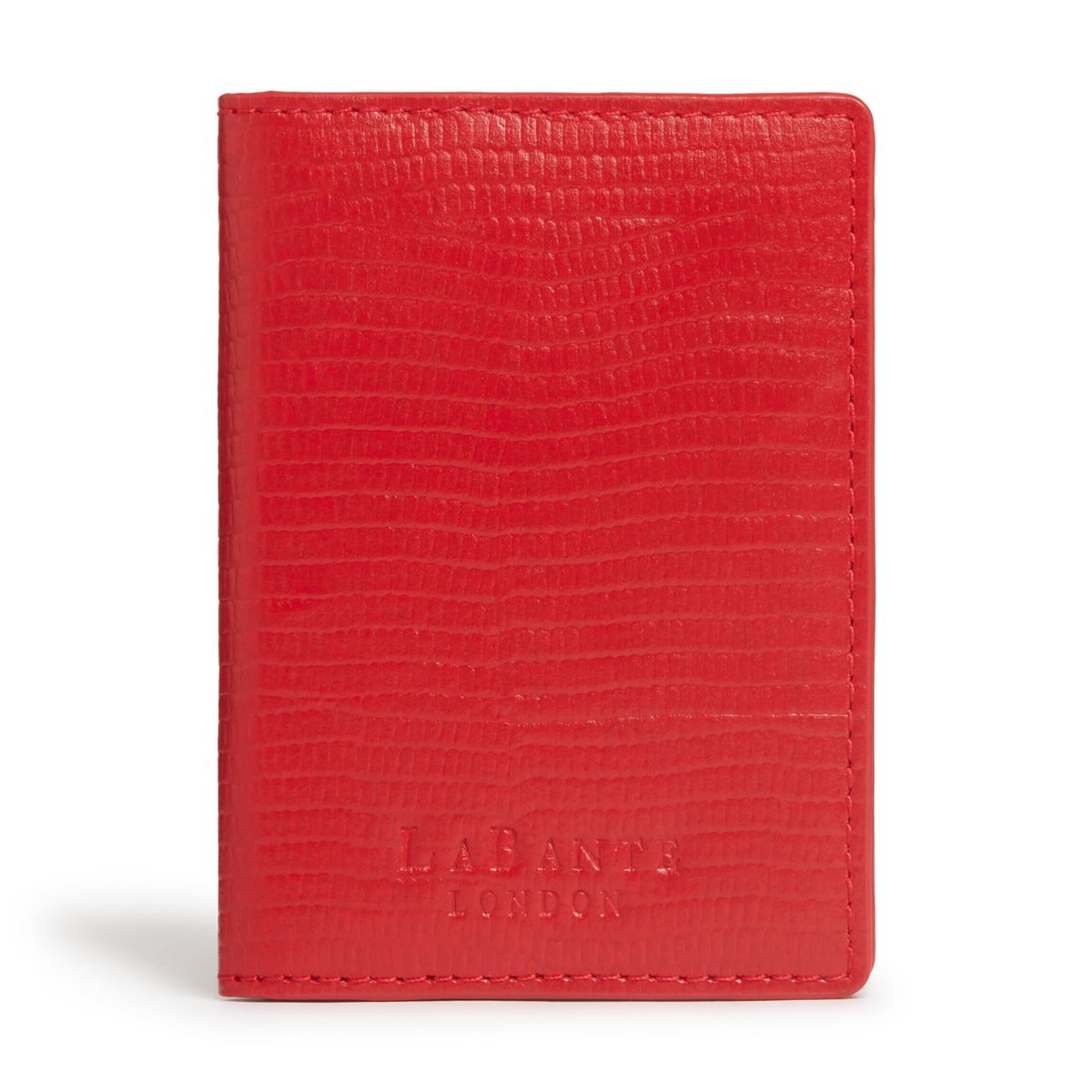 Elegant Red Vegan Leather Travel Set | LaBante London Passport Holder & Card Holder Gift Set