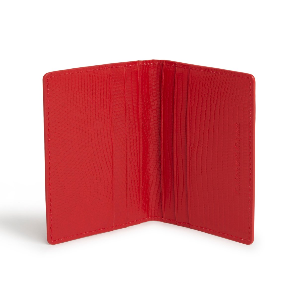 Elegant Red Vegan Leather Travel Set | LaBante London Passport Holder & Card Holder Gift Set