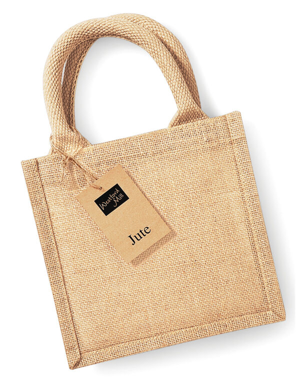Jute Petite Gift Bag WAH0207