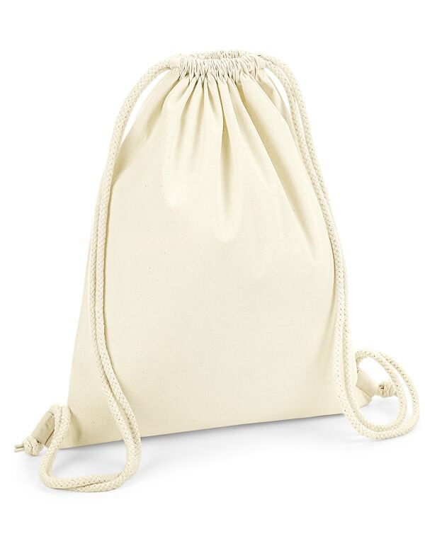 Organic Premium Cotton Gymsac WAH0197