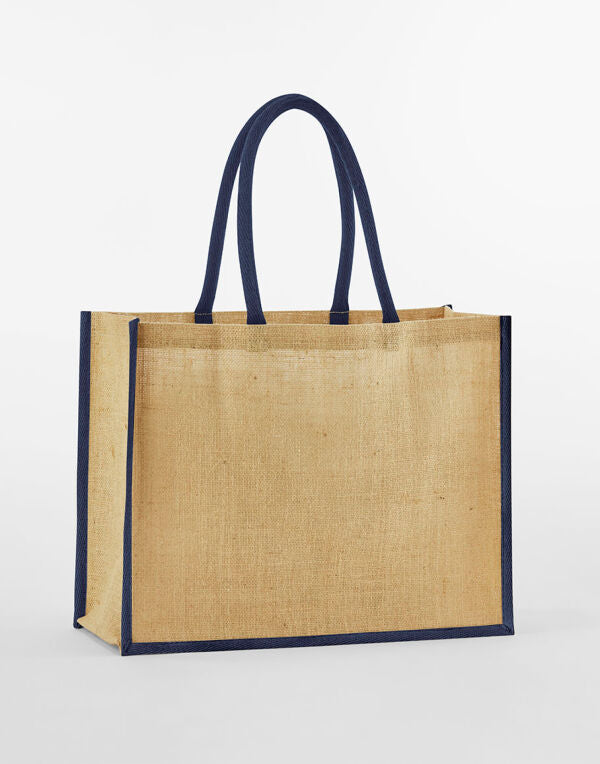 Natural Starched Jute Classic Shopper WAH0219