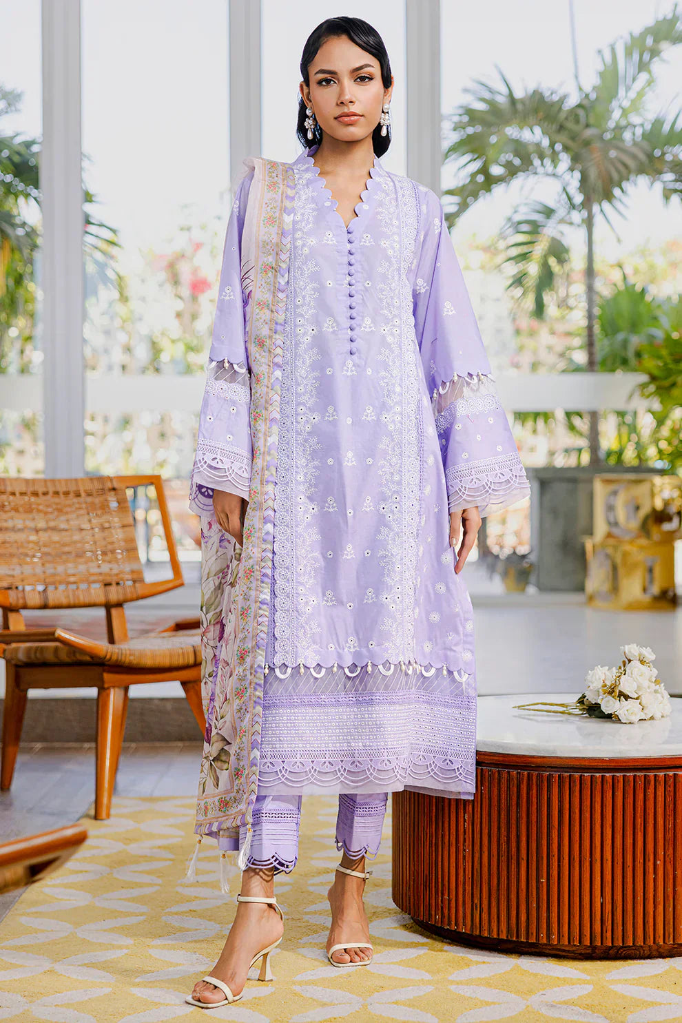 Zellbury Embroidered Lawn Suit FAR0016