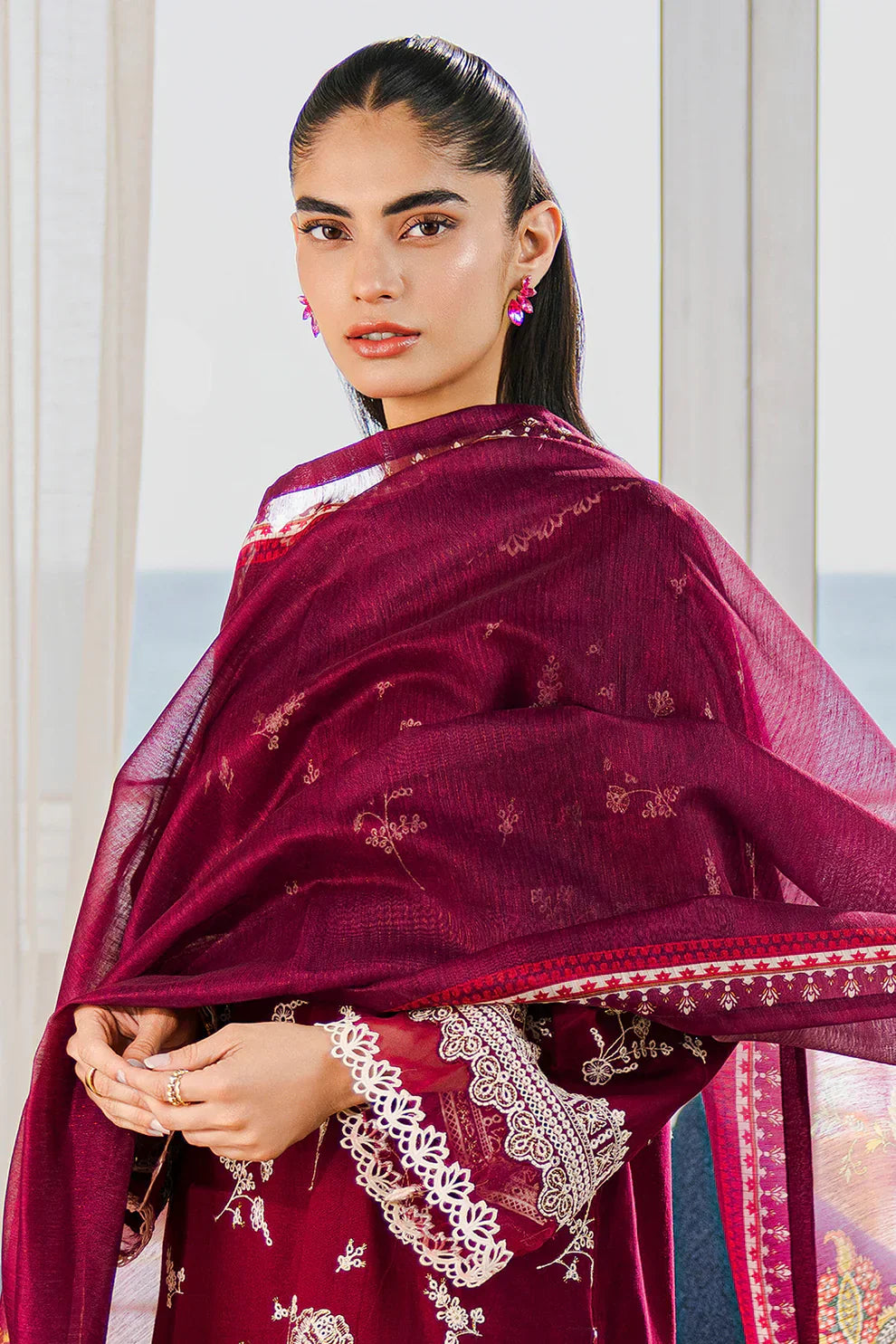 Zellbury Embroidered Lawn Suit FAR0014