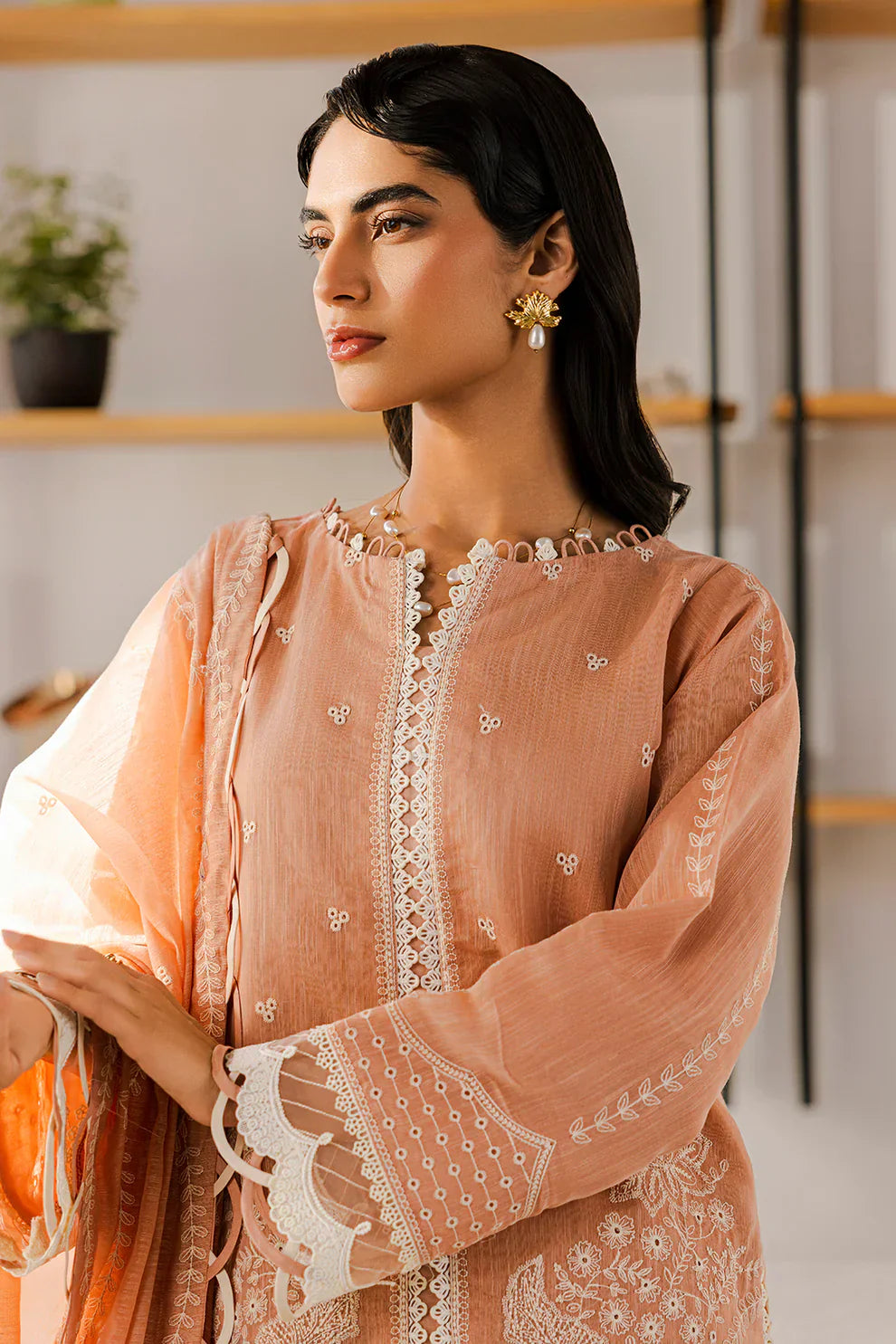 Zellbury Embroidered Lawn Suit FAR0019